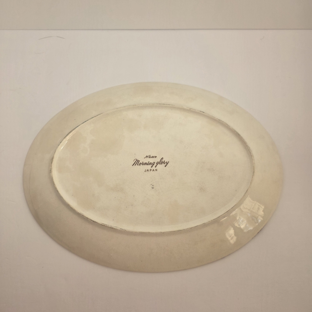 Floral Oval Ceramic Platter - Picture 2 of 7